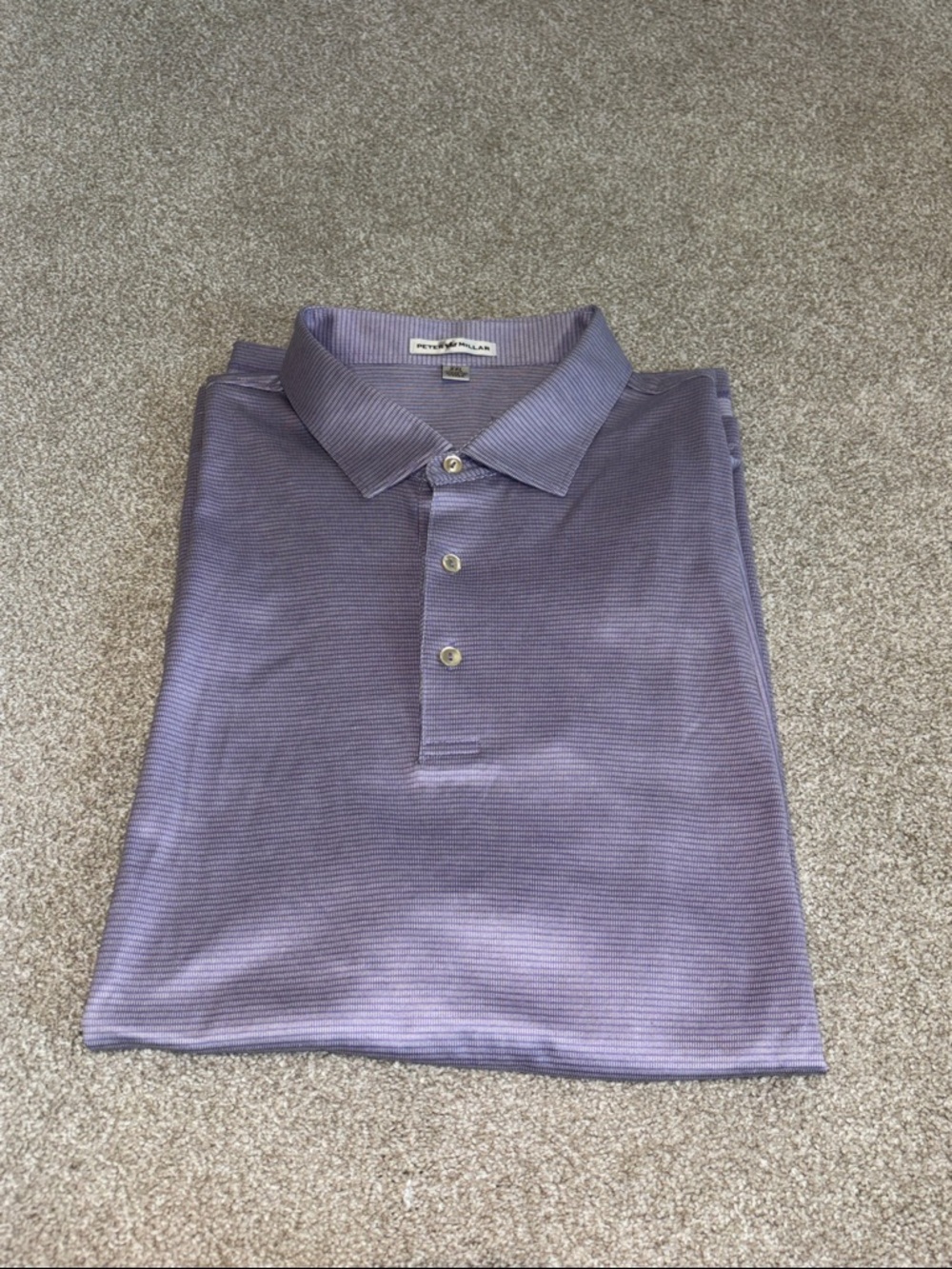 Peter Millar lavender XXlarge polo EUC